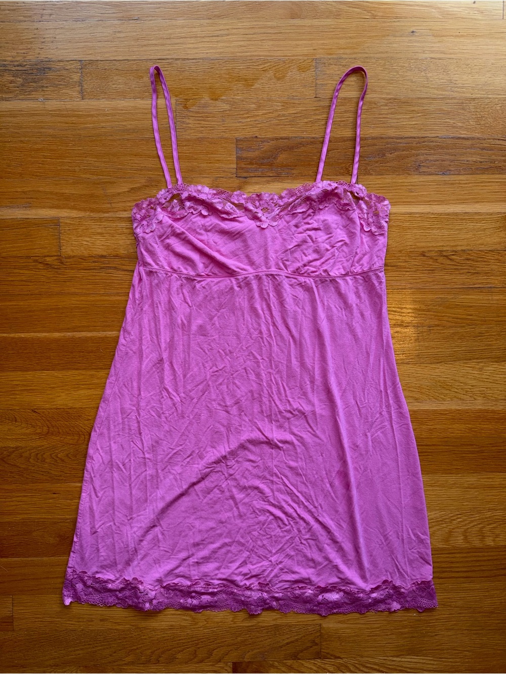 Victoria’s Secret Pink Lace Sleepwear Dress – Size Large